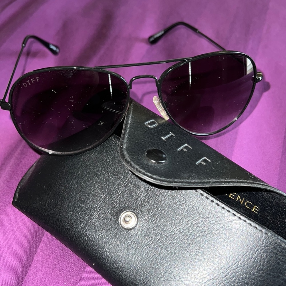 Diff aviator, sunglasses Cruz FF-BKGG-6